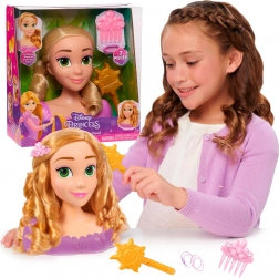 Stylinghoofd DISNEY PRINSES RAPUNZEL – stylingset met accessoires