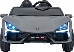 Elektrische kinderauto LAMBORGHINI Revuelto XL – grijs, 24 V, tweezits
