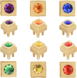 Masterkidz acryl gekleurde diamantblokken voor STEM-bord, 72 stuks