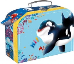 Papieren schoolkoffertje Hi