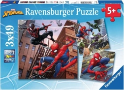 Ravensburger Puzzel Spider-Man 3x49 stukjes