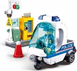 Politiepatrouille op Driewieler Sluban