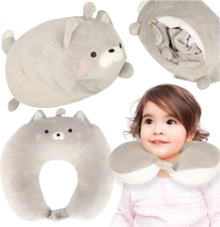 Magische reis kussen 2in1 croissant mascotte kat