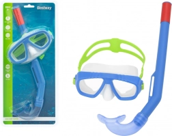 Kinder duikmasker en snorkel Bestway blauw