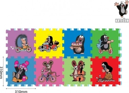 Schuimtapijt MOLLETJE 29 × 29 cm