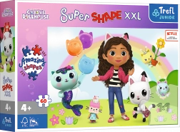 Puzzel XXL Met Blije Vrienden van Gabi - Gabi's Kattenhuisje