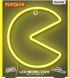 Pac-Man neon LED wandlamp