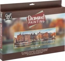 Diamond painting CRAFT ID Amsterdam 75 × 25 cm