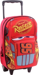 Kinder 3D-rugzak op wieltjes Disney Pixar Cars Piston Cup 38 cm