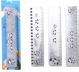 Lineaal 20 cm met panda-motief