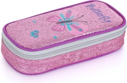OXYBAG schooletui Etui Comfort – vlinder met glitters