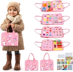 Sensorisch busy boek Eenhoorn 3 van 2Kids Toys