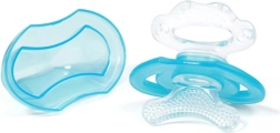 Bijtring BabyOno First Teeth blauw