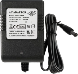 Lader 6 V / 500 mA voor elektrische kinderwagens en accu-speelgoed