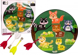 magnetisch kinderspel darts met dieren groen