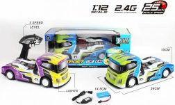 R/C racetruck 1:12 met drie snelheden