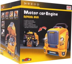 Buswerkplaats voor jonge monteurs