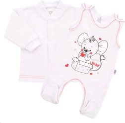 Babyset New Baby Mouse wit 80 (9–12 maanden)