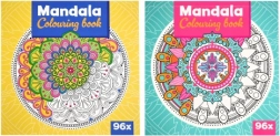 Mandala-kleurboek – schrift met 48 bladen