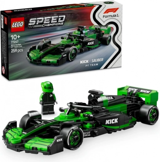 lego speed champions kick sauber f1 team c44 racewagen