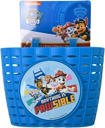 Kinderfietsmandje voor aan het stuur Paw Patrol