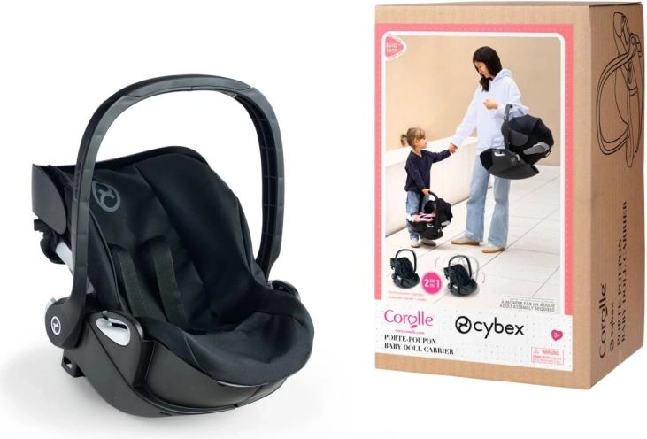 Cybex Black 2-in-1 autostoeltje en wiegje voor poppen