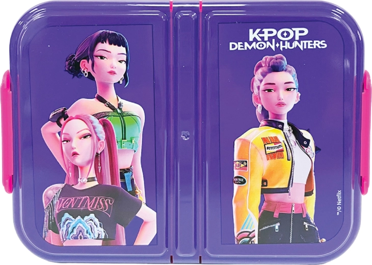 Drievaks lunchbox GIM KPop Demon Hunters Huntrix 900 ml