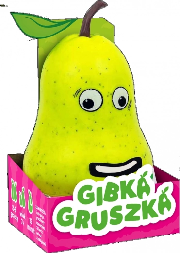 Familiekaartspel Gibka Gruszka met perenvormige timer