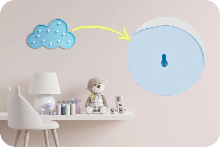 Eenvoudig aan de muur op te hangen