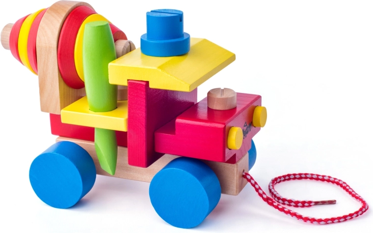 Bouwbare betonmixer voor kinderen