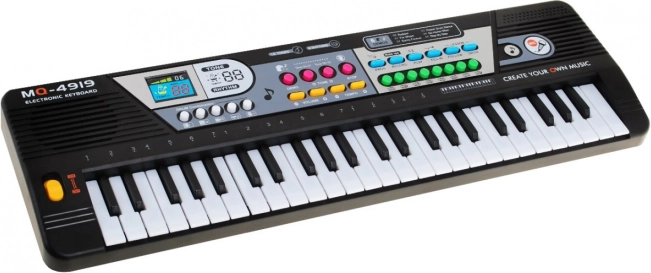 Kinderkeyboard met 49 toetsen 5+ met microfoon en opname