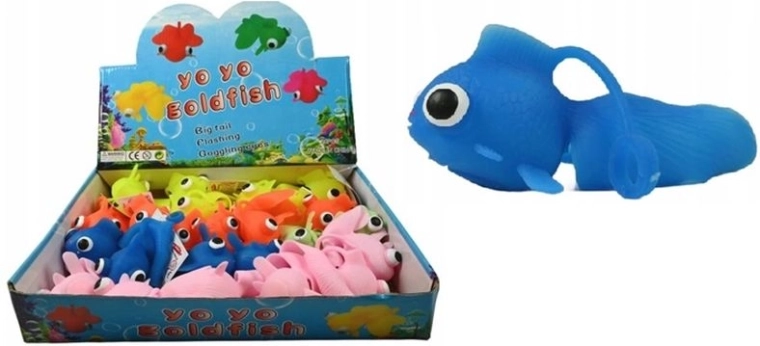 Antistress lichtgevende vis squishy