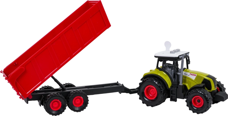 Interactieve tractor met licht en geluid
