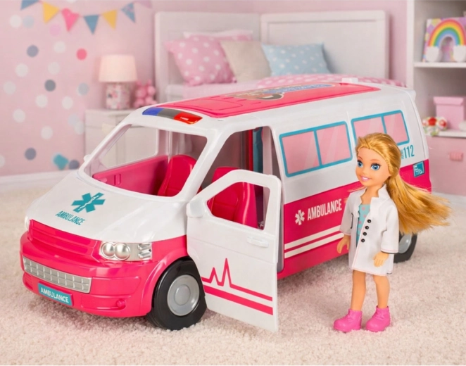 Realistisch spel met dokterspop