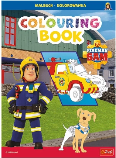 Brandweerman Sam kleurboek