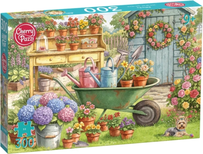 Cherry Pazzi puzzel Bloeiende tuin 300 stukjes