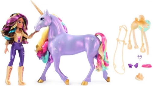 Unicorn Academie lichtgevende eenhoorn Wildstar met pop Sofie