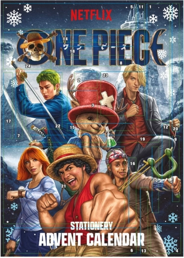 Papieren adventskalender One Piece V2