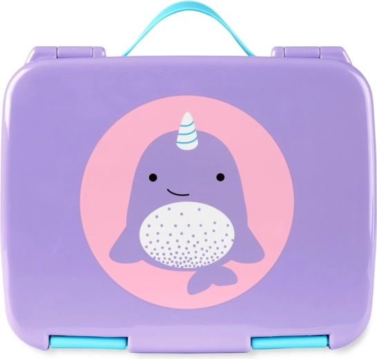 Skip Hop Zoo kinder bento lunchbox Narwal 3+