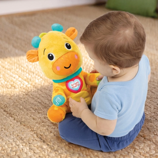 Zachte giraf voor kleine handjes