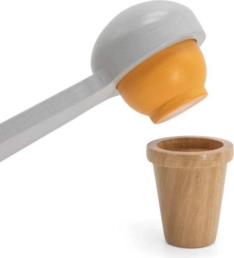 Magnetische ijsschep voor realistisch serveren