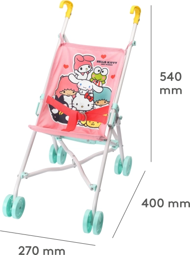 Veiligheidsgordel voor een comfortabele rit voor de pop
