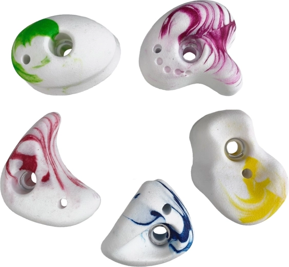 2Kids Toys klimhandgrepen marmerlook 5 stuks