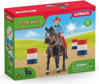 Cowgirl en vatenrace Farm World