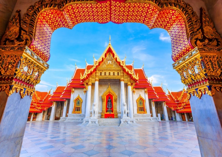Enjoy puzzel Marmeren Tempel Bangkok 1000 stukjes