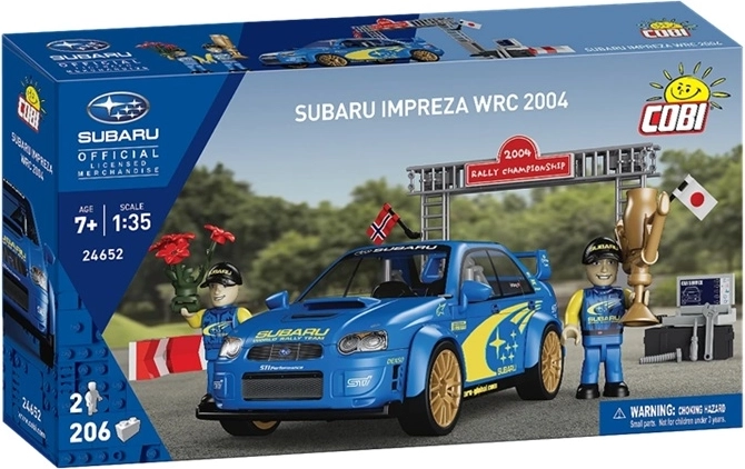 COBI Subaru Impreza WRC 2004 bouwset (206 onderdelen)