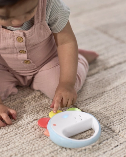 Gemakkelijk vast te pakken voor kleine handjes