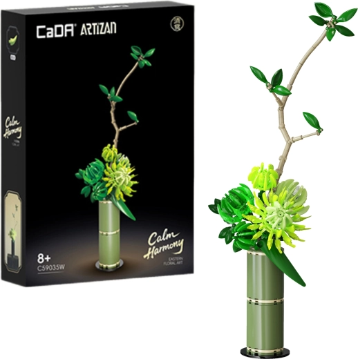Cada Artizan Calm harmony – bouwset bloem 299 onderdelen 45,8 cm - 1 stuk