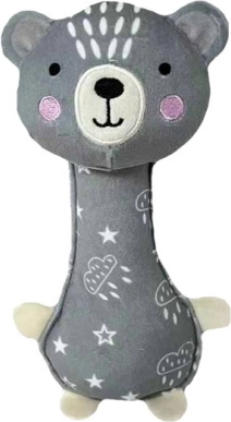 Pluchen teddybeer met geluid 17 cm TULILO