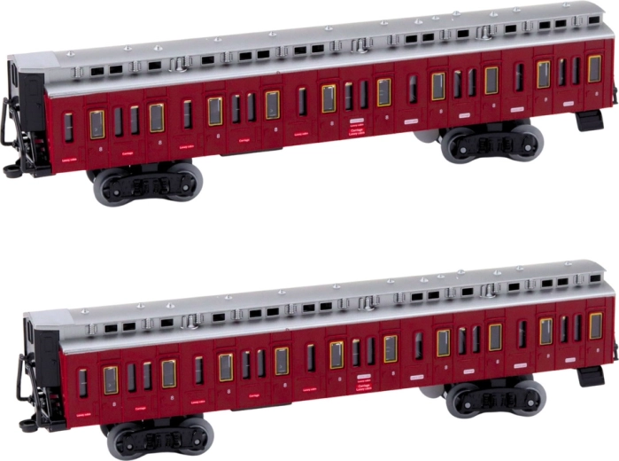 Gedetailleerde wagons